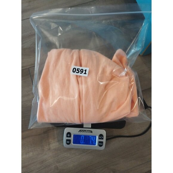 Crazy 8 Spaghetti Strap Orange dress with flower accent XL (14) - Picture 7 of 7